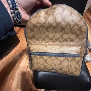 Coach mini backpack purse
